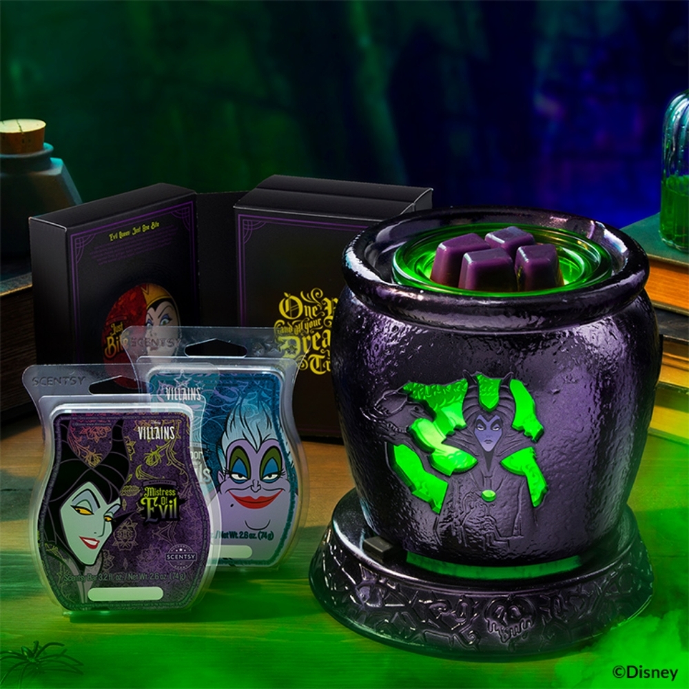 Disney Villains - Scentsy Warmer & Wax Collection